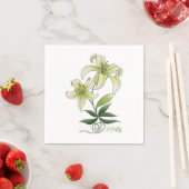 Lilies Serviette (Beispiel)