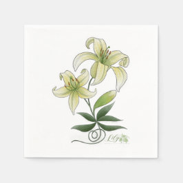 Lilies Serviette