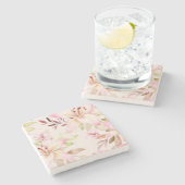 Lilies Stone Untersetzer (Seitenansicht)