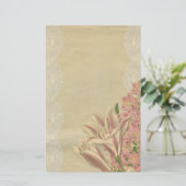 Lilies und Lace Briefpapier (Stehend Vorderseite)
