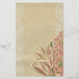 Lilies und Lace Briefpapier
