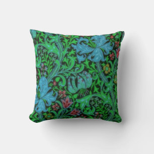Lilies Vintage-Blumenmuster Kissen