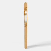 Lilikoi Hibiskus Hawaiian Imitats Holzapfel Case-Mate iPhone Hülle (Rückseite / Links)