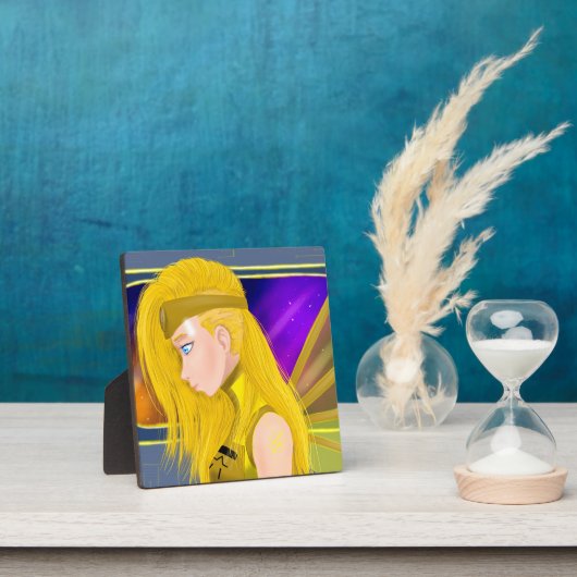 Lilin OC - Cyborg angel - Starset inspiriert art Fotoplatte (InSitu)