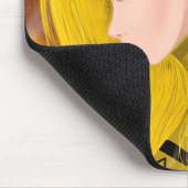 Lilin OC - Cyborg angel - Starset inspiriert art Mousepad (Ecke)