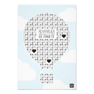 Lil'Inspirations #14 - Adventure awaits, go.. Fotodruck