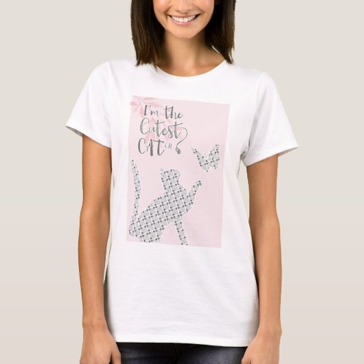 Lil'Inspirations #15 - I'm the cutest CATch T-Shirt (Vorderseite)