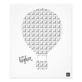 Lil'Inspirations #19 - Aim higher Fotodruck