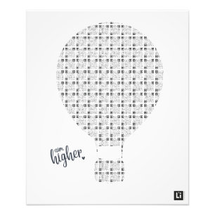 Lil'Inspirations #19 - Aim higher Fotodruck