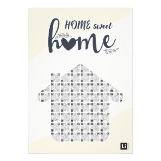 Lil'Inspirations #27 - Home Sweet Home Fotodruck