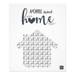 Lil'Inspirations #28 - Home Sweet Home Fotodruck