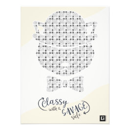 Lil'Inspirations #33 - Classy with a savage side Fotodruck