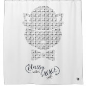 Lil'Inspirations #35 - Classy with a savage side D Duschvorhang (Vorderseite)