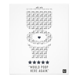 Lil'Inspirations #36 - Would poop here again Fotodruck