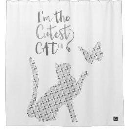 Lil'Inspirations #3 - I'm the cutest CATch  Duschvorhang