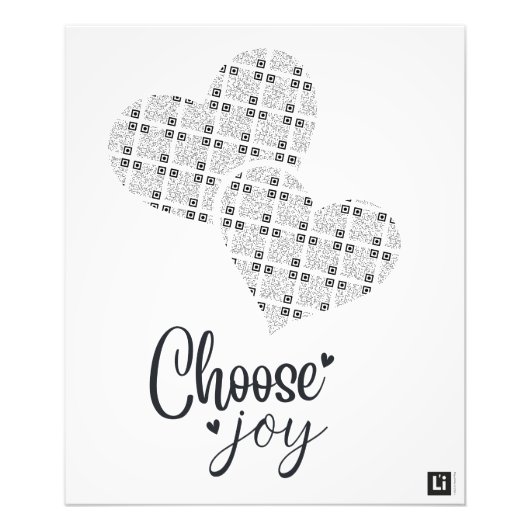 Lil'Inspirations #40 - Choose Joy Fotodruck (Vorne)