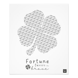 Lil'Inspirations #6 - Fortune favors the brave Fotodruck