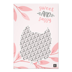 Lil'Inspirations #7 - Sweet and sassy Fotodruck
