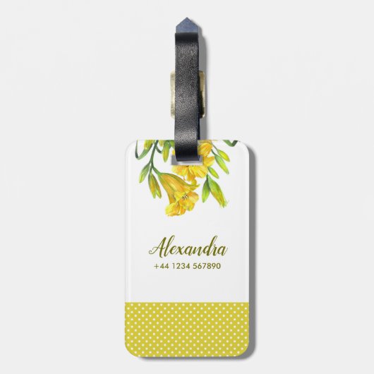 Lilis Park/Garten: Gepäckanhänger (Rückseite vertikal)