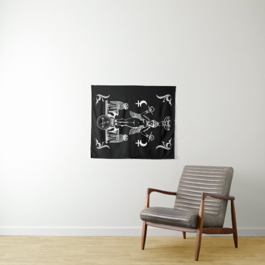 Lilith Altar Tapestry Wandteppich (Beispiel (Horizontal))