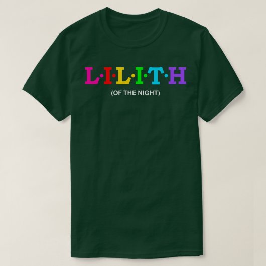 Lilith der Nacht T-Shirt (Design vorne)