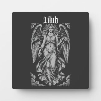Lilith Engel Gothic Reverie Fotoplatte