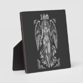 Lilith Engel Gothic Reverie Fotoplatte (Vorderseite)