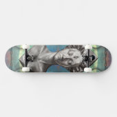 Lilith Fantasy Goddess lila Kunst Skateboard (Horizontal)