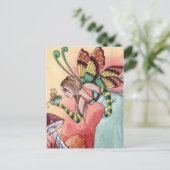 Lilith - Frosch Fairy Postcard Postkarte (Stehend Vorderseite)