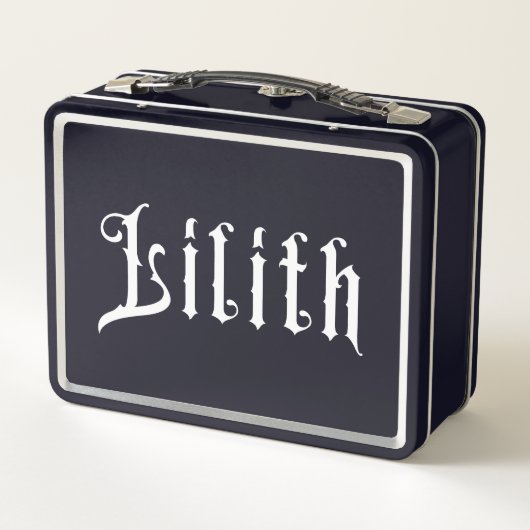 Lilith Metall Brotdose (Rückseite)