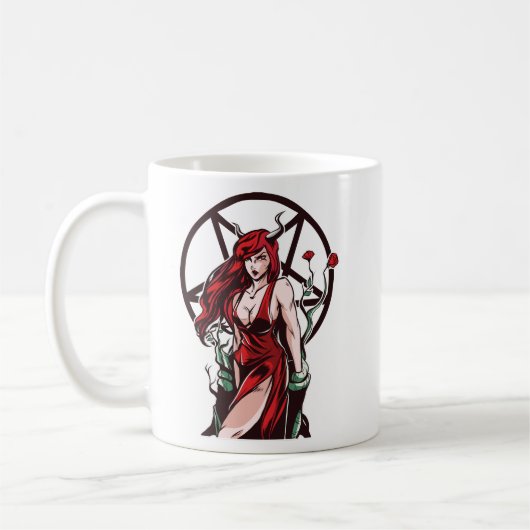 Lilith Pagan Goddess Kaffeetasse (Links)