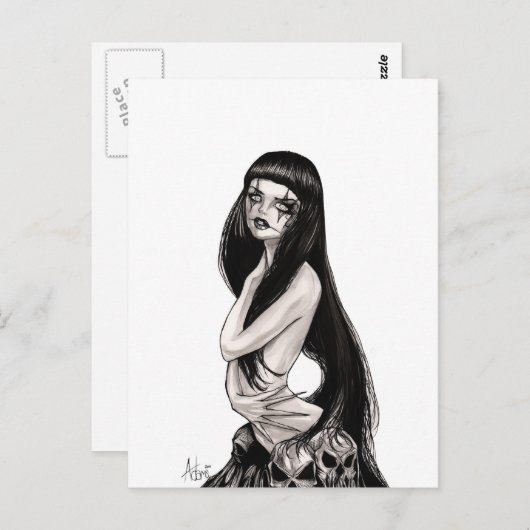 Lilith Postkarte (Vorne/Hinten)