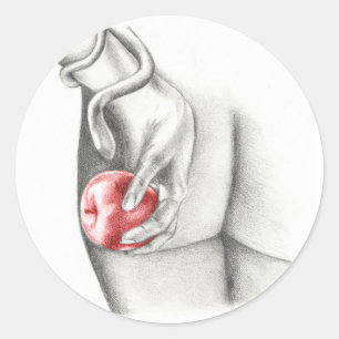 Lilith Runder Aufkleber