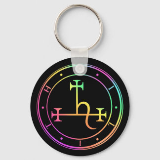 Lilith sigil. Dunkler Mond Goddess Siegel Schlüsse Schlüsselanhänger