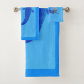 Lilith Siren Mermaid Badhandtuch Set (Insitu)