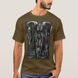 Lilith Steam Punk HR Giger  T-Shirt<br><div class="desc">Lilith Steam Punk HR Giger.Karo aus unserer Auswahl an Science to Shirt für die besten in einzigartigen oder maßgeschneiderten,  handgefertigten Stücken aus unseren Geschäften.</div>