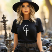 Lilith Symbol Gothic Wiccan Design T-Shirt