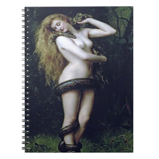 Lilith von John Collier 1887 Notizblock (Vorderseite)