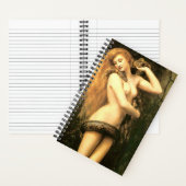 Lilith von John Collier Notizblock (Innen)