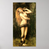 Lilith von John Collier Poster (Vorne)