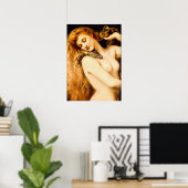 Lilith von John Collier Poster (Heimbüro)