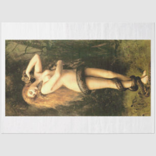 Lilith von John Collier Seidenpapier