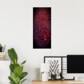 Lilith's Matrix Red Poster (Heimbüro)