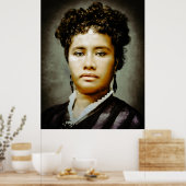 Liliuokalani 1880 Poster (Küche)
