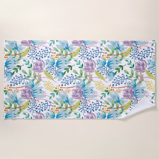 Lilla Garden Handtuch (Vorderseite)