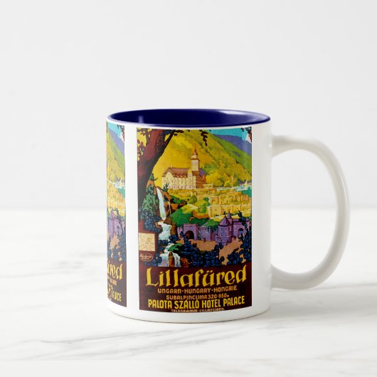 Lillafured Hungary Zweifarbige Tasse (Rechts)