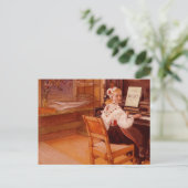 Lillanna Playing Mozart Postkarte (Stehend Vorderseite)