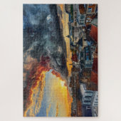 Lille Fire & Light: Galerie-Edition Puzzle (Vertikal)