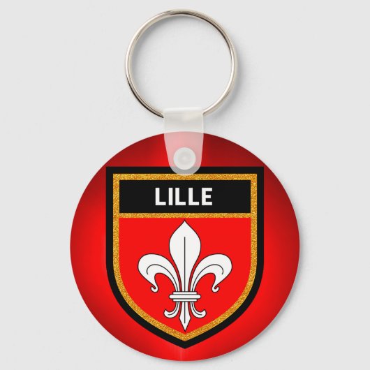 Lille Flag Schlüsselanhänger (Vorderseite)