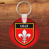 Lille Flag Schlüsselanhänger (Vorderseite)
